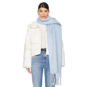 Hat Attack Chic Solid Scarf in Ice Blue